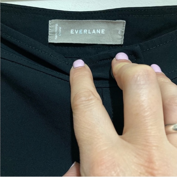 Everlane Japanese GoWeave Circle Skirt, Black, Size 8 - Picture 7 of 8